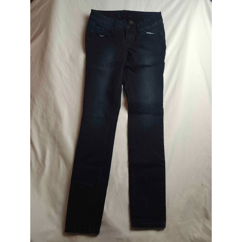 Soundgirl Skinny Jeans Womens Size 5 Juniors Dark Wash Blue Denim Stretch Casual